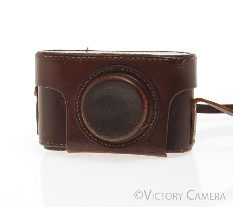 Leica Genuine Brown Leather Ever Ready Case for IIIA IIIB IIIC IIIF [EXC-] - Victory Camera