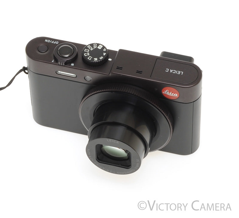 Leica C Typ 112 12.1MP Dark Red Digital Point &amp; Shoot Camera [MINT-] - Victory Camera
