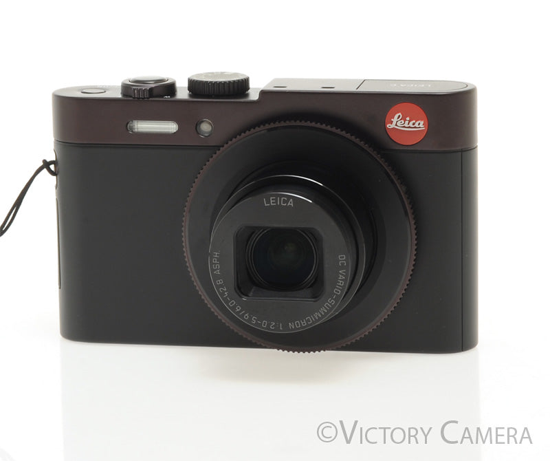 Leica C Typ 112 12.1MP Dark Red Digital Point &amp; Shoot Camera [MINT-] - Victory Camera