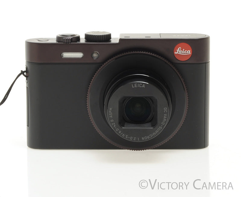 Leica C Typ 112 12.1MP Dark Red Digital Point & Shoot Camera [MINT-]