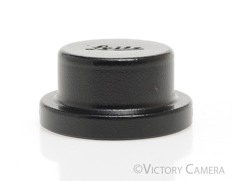 Genuine Leica Leitz Black Deep Lens Cap for 21mm / Elmarit 28mm - Victory Camera