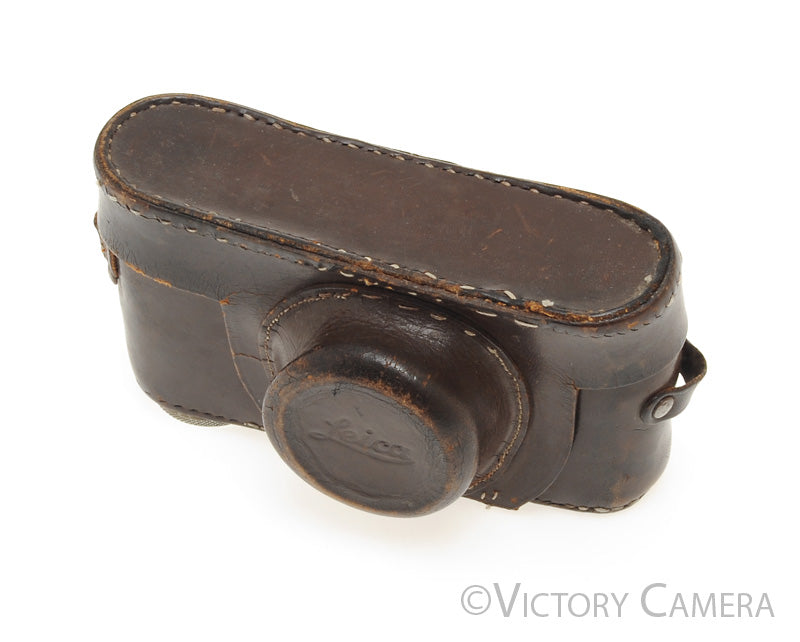 Leica Genuine Brown Leather Ever Ready Case for IIIA IIIB IIIC IIIF - Victory Camera