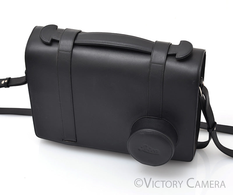 Leica Black Leather Day Bag 19504 For Q Series [EXC] - Victory Camera