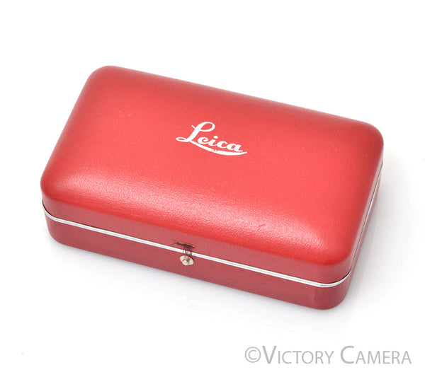 Vintage Leica Red Clamshell Display Case -Rare- [EXC]