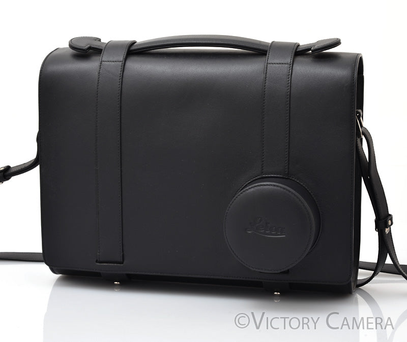 Leica Black Leather Day Bag 19504 For Q Series [EXC] - Victory Camera