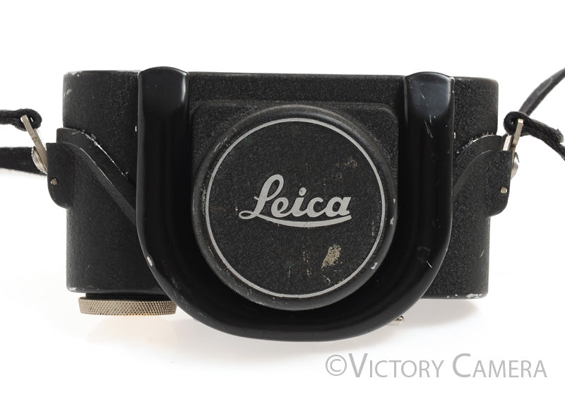Leica Tropical Case MBROO w/ Strap for IIIF -Nice, New Seals-