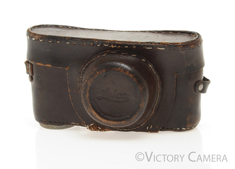 Leica Genuine Brown Leather Ever Ready Case for IIIA IIIB IIIC IIIF - Victory Camera