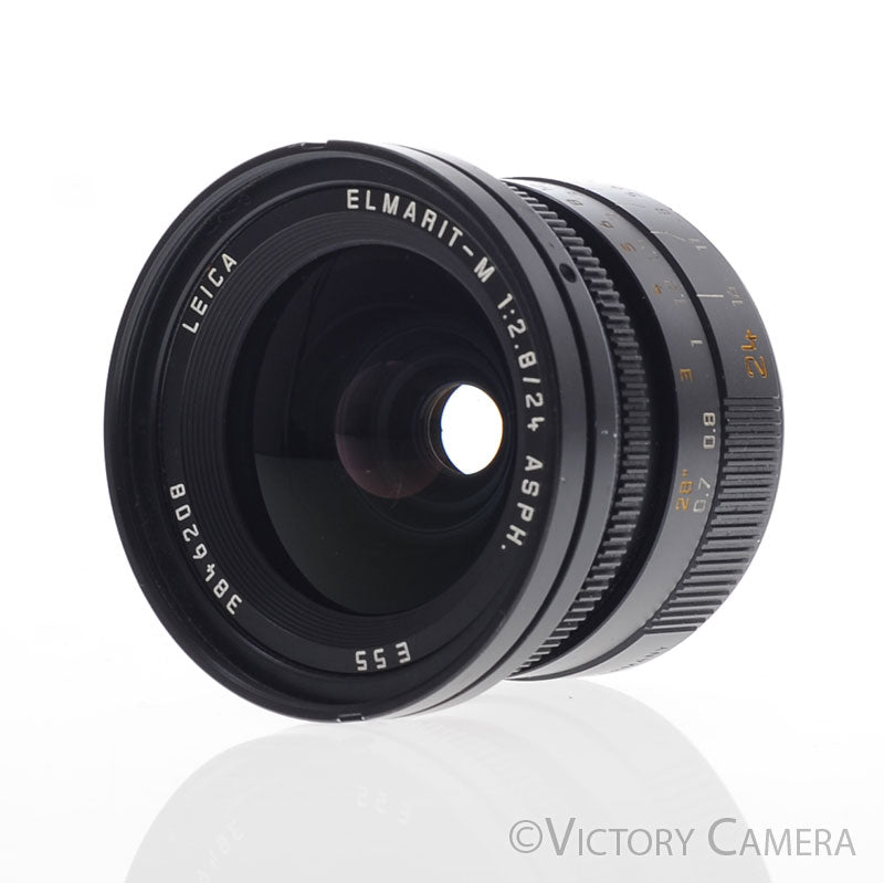 Leica Elmarit-M 24mm f2.8 ASPH Wide Angle Lens for M Mount [EXC-] - Victory Camera
