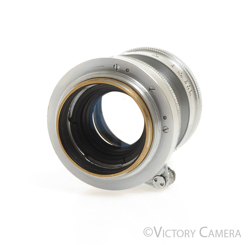 Leica Summitar 5cm f2 Coated Lens L39 LTM (ft) -Good Glass- [EXC-] - Victory Camera