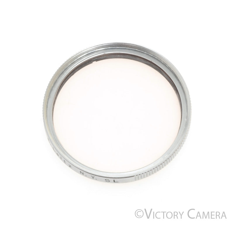 Leica E. Leitz NY 39mm Chrome SL Skylight Filter [EXC+] - Victory Camera