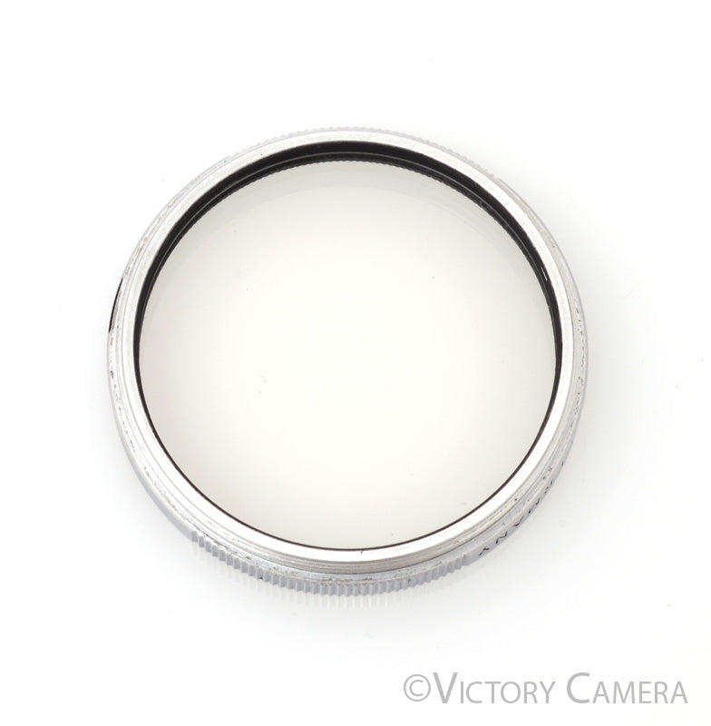 Leica Leitz E39 39mm 13132 UVa Silver Filter  [EXC]