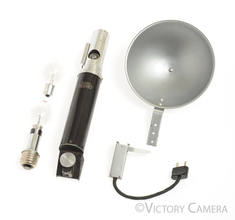 Leica E. Leitz NY Vintage Flash Handle for IIIC IIIF IIIG [AS-IS] - Victory Camera