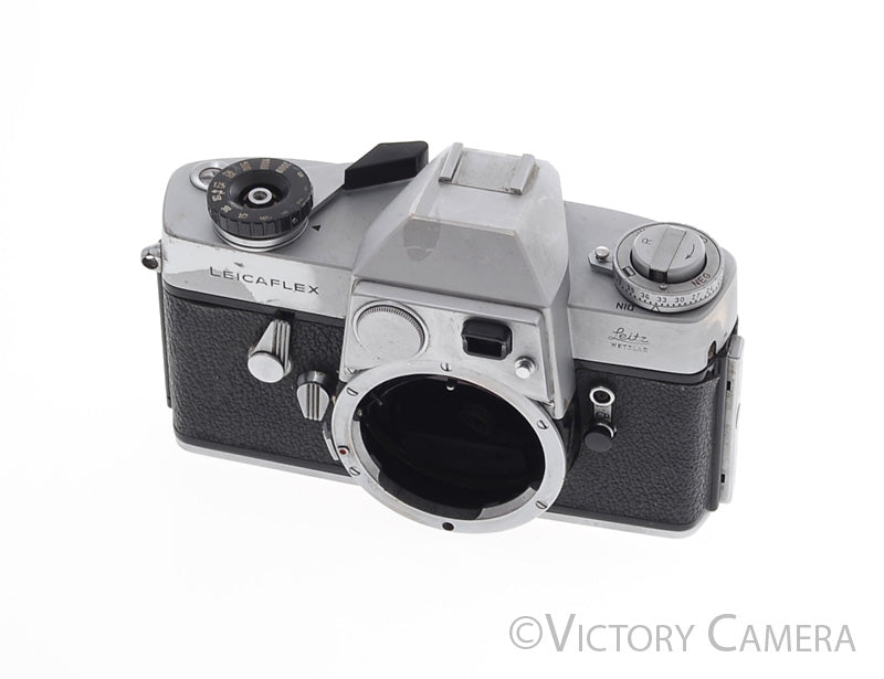 Leica Leicaflex (Original) Chrome SLR Camera Body -FOR PARTS ONLY- [AS-IS] - Victory Camera