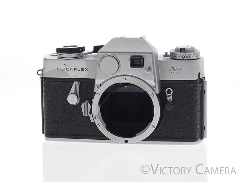 Leica Leicaflex (Original) Chrome SLR Camera Body -FOR PARTS ONLY- [AS-IS] - Victory Camera