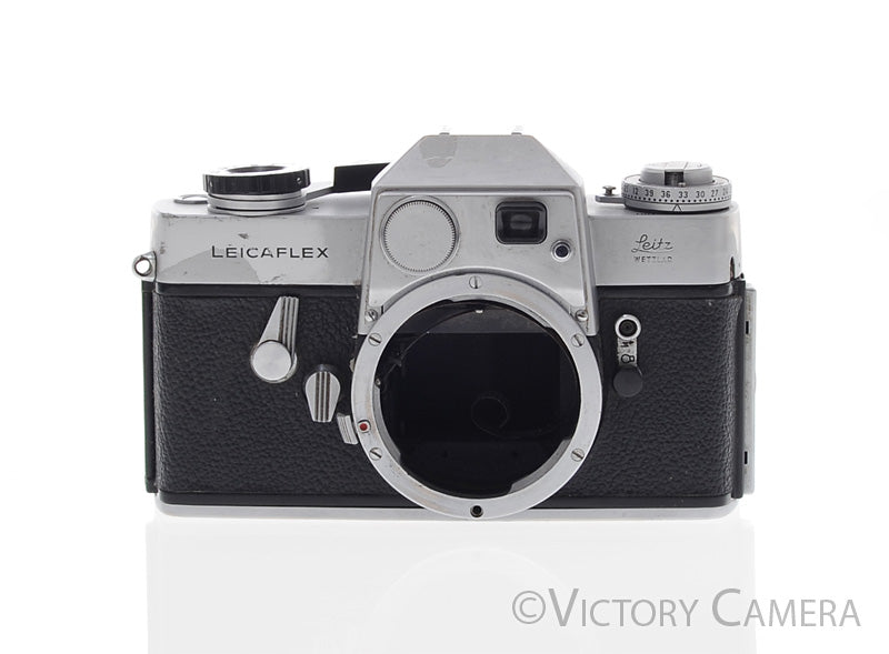 Leica Leicaflex (Original) Chrome SLR Camera Body -FOR PARTS ONLY- [AS-IS] - Victory Camera