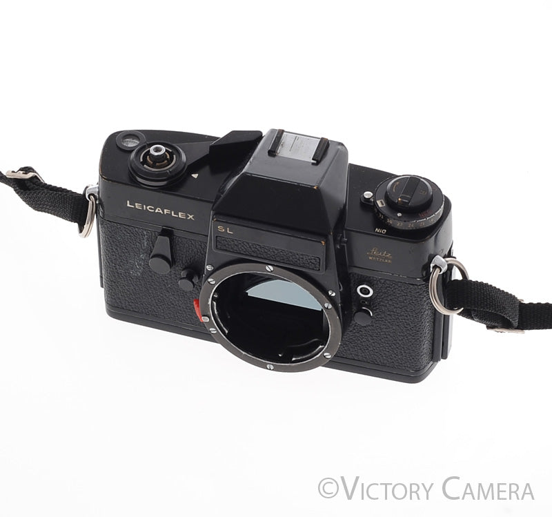Leica Leicaflex SL Black 35mm SLR Camera Body -FOR PARTS ONLY- [AS-IS] - Victory Camera