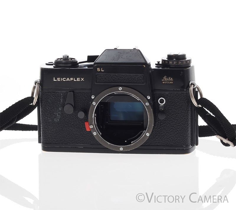 Leica Leicaflex SL Black 35mm SLR Camera Body -FOR PARTS ONLY- [AS-IS] - Victory Camera