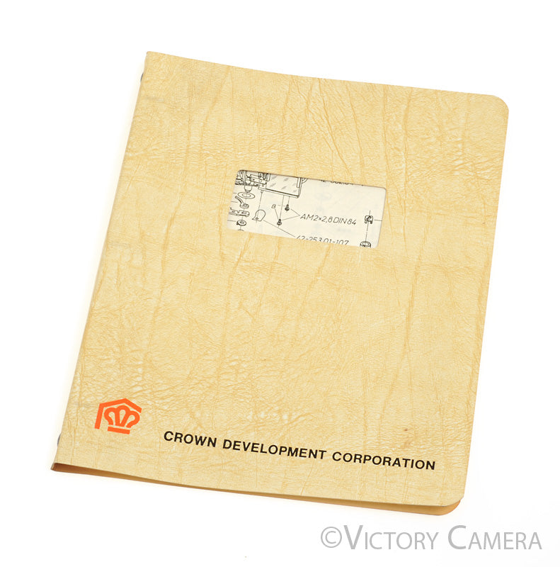 Crown Service Manual for Leica M2 -Original Hard Copy [EXC+] - Victory Camera