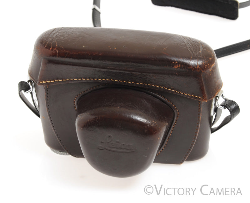 Leica M2 M3 Brown Leather Ever Ready Camera Case (1/4&quot; Screw)