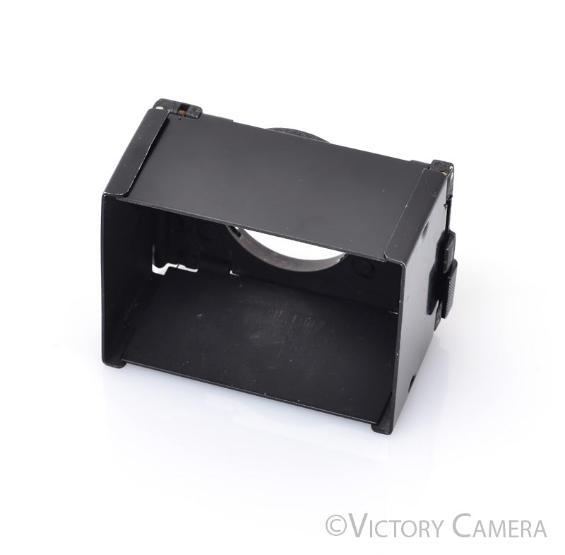 Leica SOOFM Black Metal Folding Shade / Hood for 50mm Summicron Lens [EXC] - Victory Camera