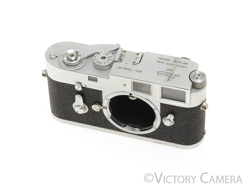 Leica M2 Classic Chrome 35mm Rangefinder Camera Body [EXC-]