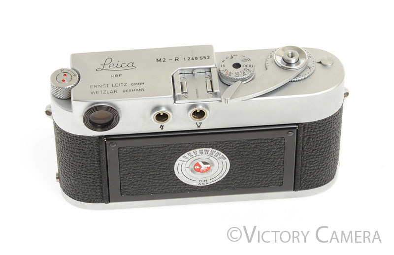 Leica M2-R Rare Chrome Rangefinder Camera Body (Only 2000 Made) [EX+] - Victory Camera