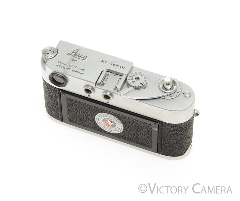 Leica M2 Classic Chrome 35mm Rangefinder Camera Body [EXC-]