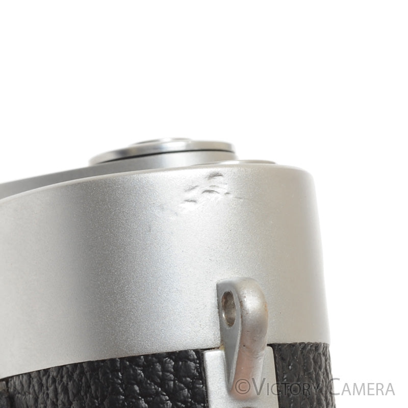 Leica M3 DS Chrome 35mm Rangefinder Camera Body -New Leather- [EXC-] - Victory Camera