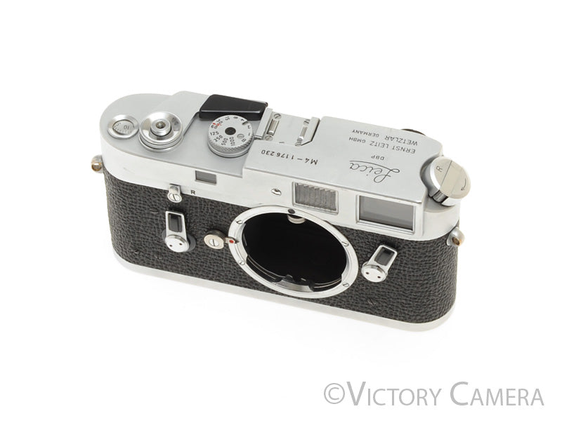 Leica M4 Classic Chrome 35mm Rangefinder Camera Body [EXC]