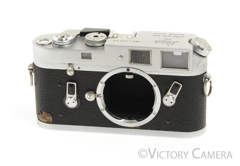 Leica M4 Classic Chrome 35mm Rangefinder Camera Body [EXC-] - Victory Camera