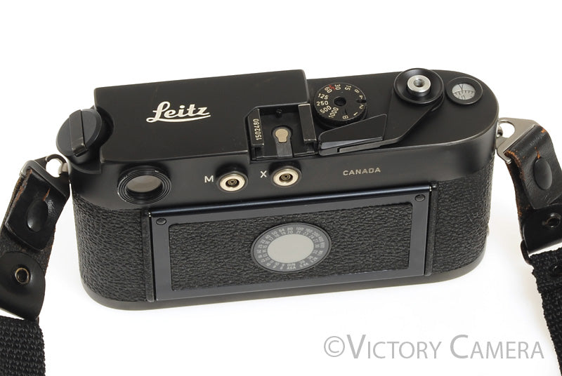 Leica M4-2 Black 35mm Rangefinder Camera [EXC+]