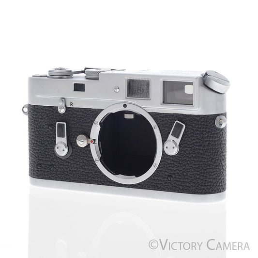Leica M4 Classic Chrome 35mm Rangefinder Camera Body -YYE CLA- [EXC-] - Victory Camera