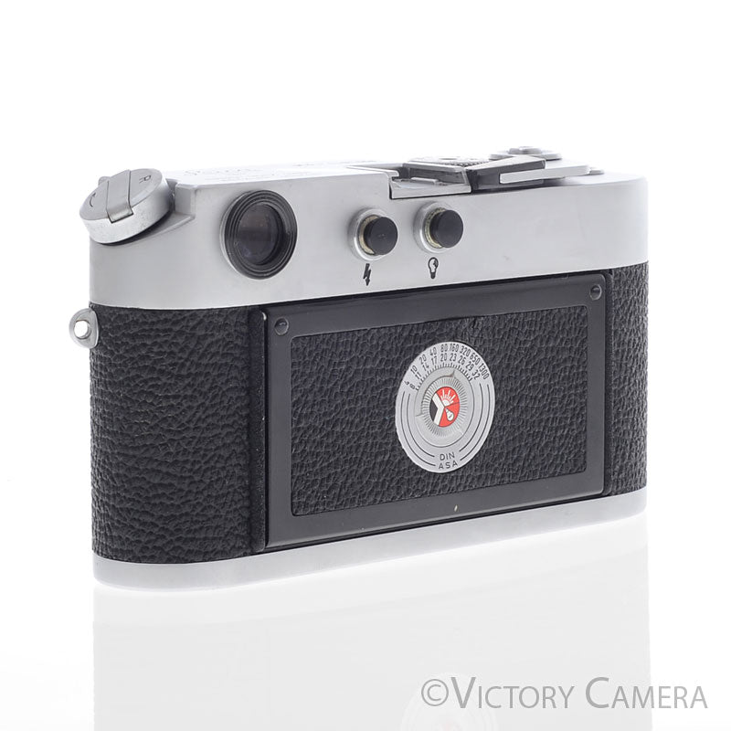 Leica M4 Classic Chrome 35mm Rangefinder Camera Body -YYE CLA- [EXC]