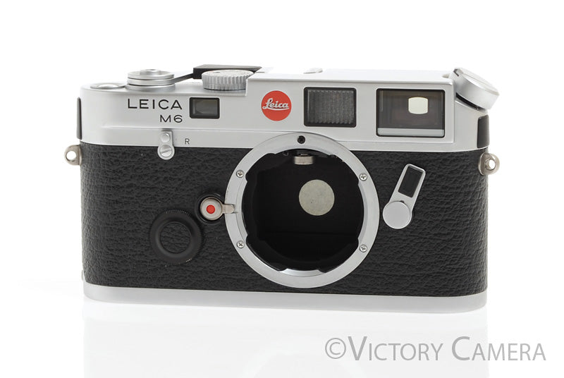 Leica M6 Classic Chrome 35mm Rangefinder Camera Body -Clean w/ Box-
