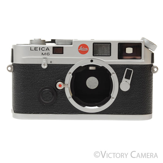 Leica M6 Classic Chrome 35mm Rangefinder Camera Body [EXC] - Victory Camera