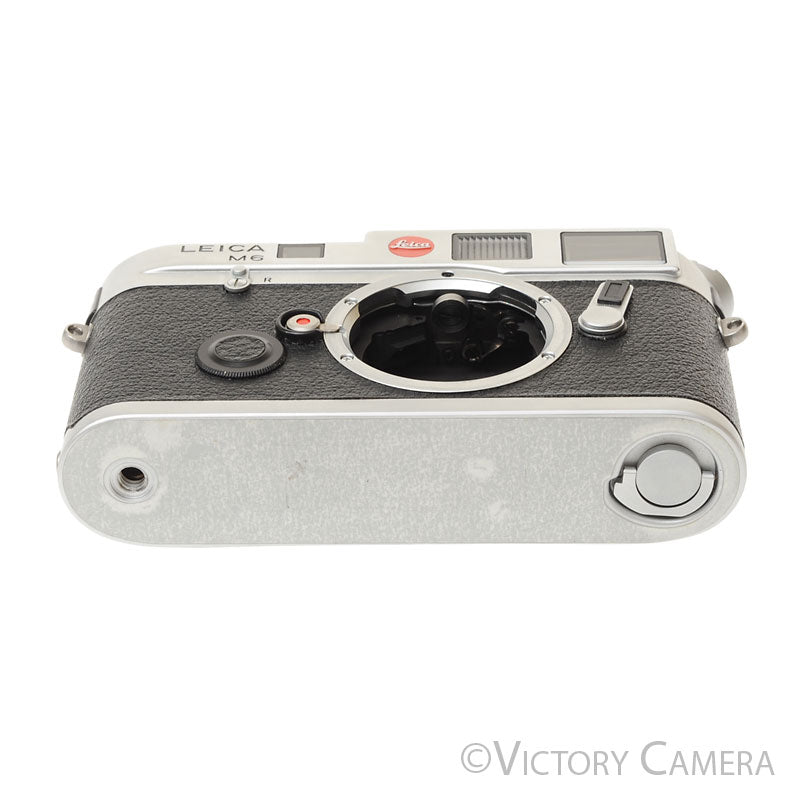 Leica M6 Classic Chrome 35mm Rangefinder Camera Body [EXC] - Victory Camera