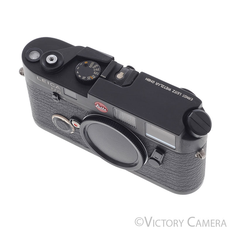 Leica M6 Classic Black 35mm Rangefinder Camera Body -YYE CLA- [EXC] - Victory Camera