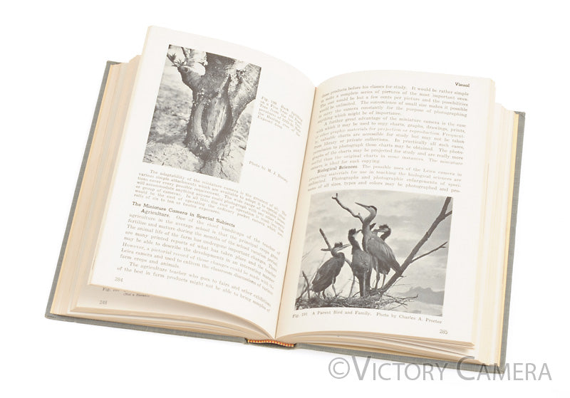 Leica Manual Hardcover book by Willard D Morgan &amp; Henry M Lester (early edition) - Victory Camera