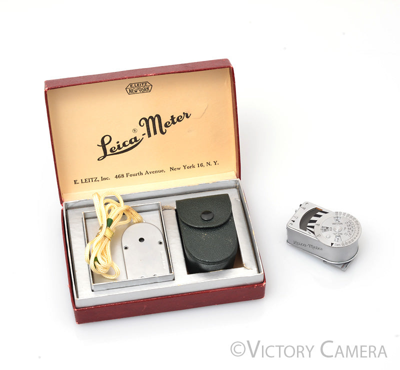 Leica Metrophot MF/L Light Meter w/ Case [EXC]