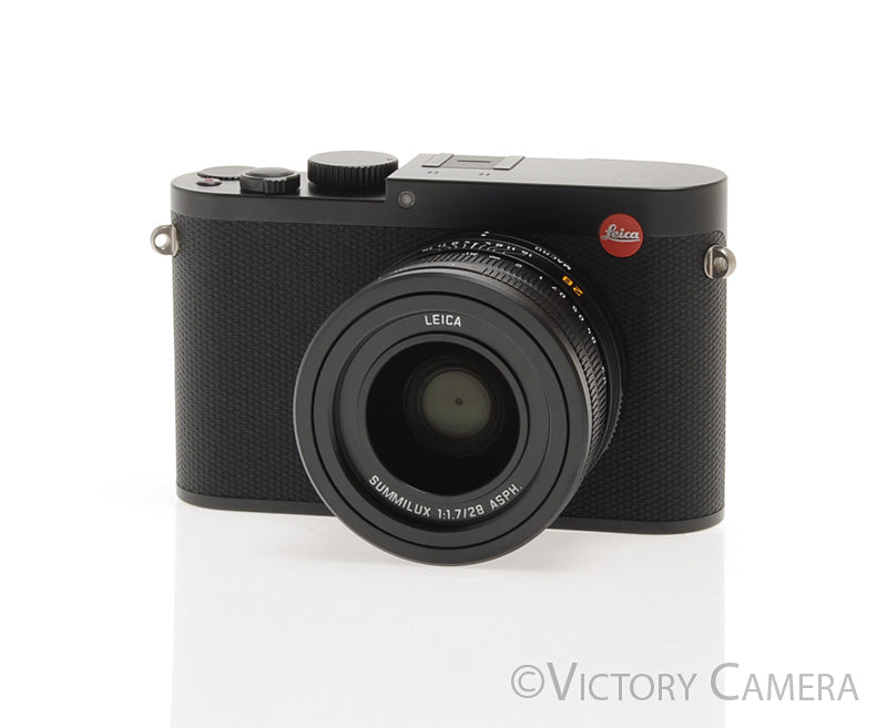 Leica Q Typ 116 Black 24.2MP Digital Camera w/ 28mm f1.7 Summilux Lens [EXC] - Victory Camera