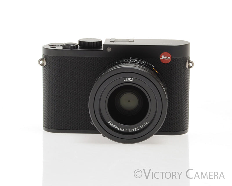 Leica Q Typ 116 Black 24.2MP Digital Camera w/ 28mm f1.7 Summilux Lens [EXC] - Victory Camera