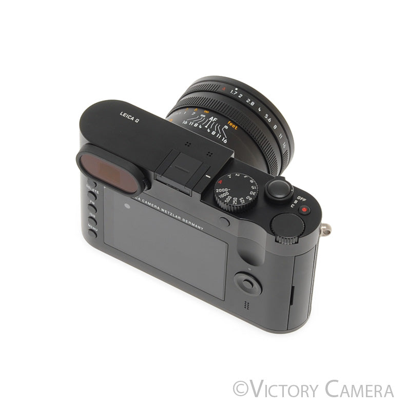 Leica Q Typ 116 Black 24.2MP Digital Camera w/ 28mm f1.7 Summilux Lens [EXC] - Victory Camera