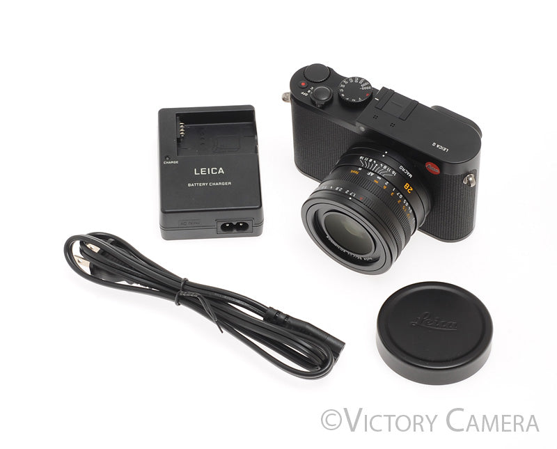 Leica Q Typ 116 Black 24.2MP Digital Camera w/ 28mm f1.7 Summilux Lens [EXC] - Victory Camera