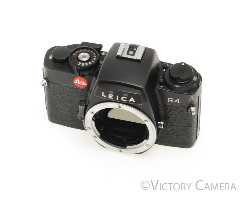 Leica R4 Black 35mm Film Camera Body [EXC+] - Victory Camera