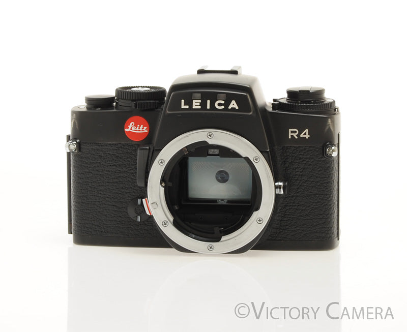 Leica R4 Black 35mm Film Camera Body [EXC+] - Victory Camera