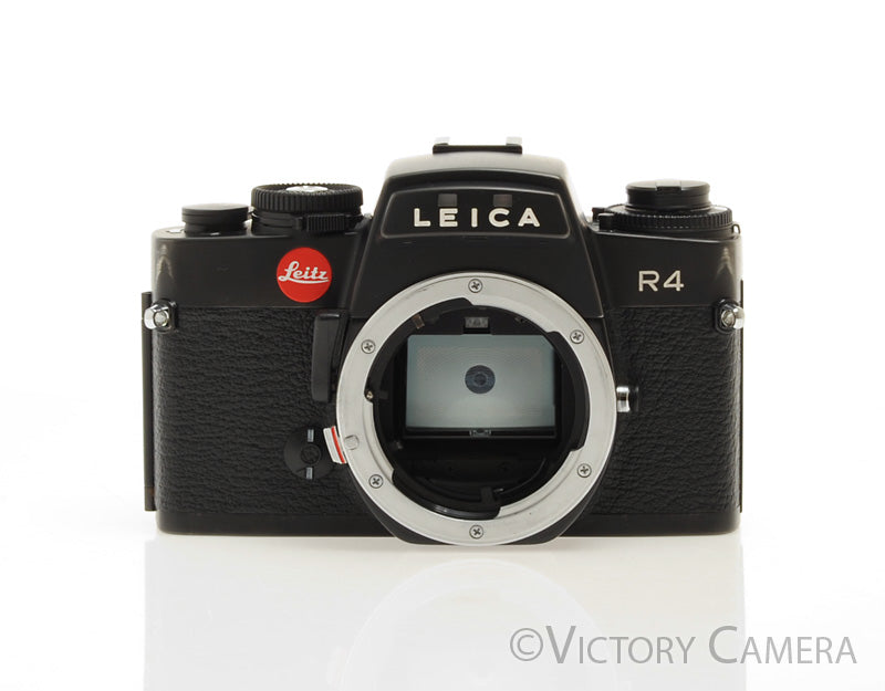 Leica R4 Black 35mm Film Camera Body [EXC+] - Victory Camera