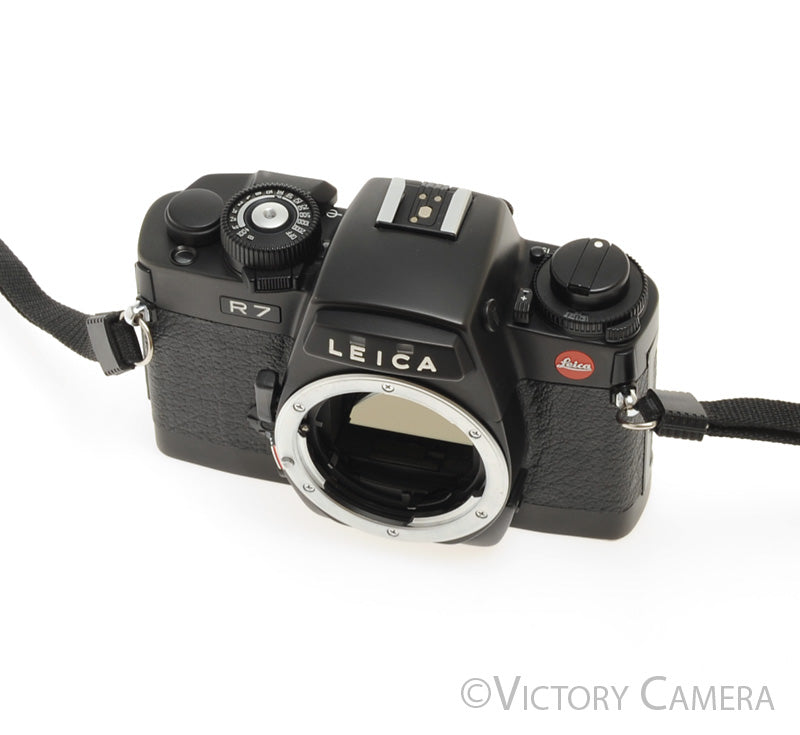 Leica R7 Black 35mm Film Camera Body [EXC+] - Victory Camera