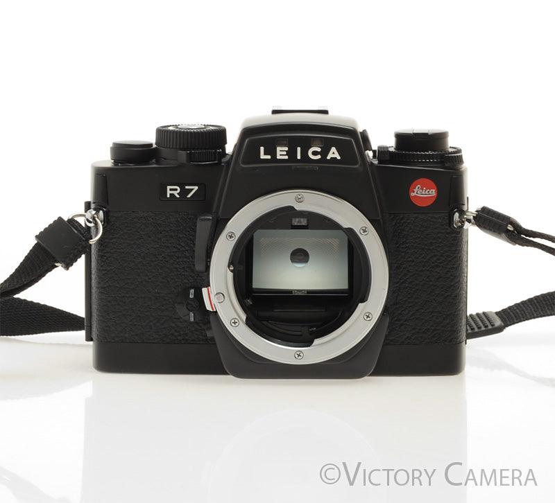 Leica R7 Black 35mm Film Camera Body [EXC+] - Victory Camera