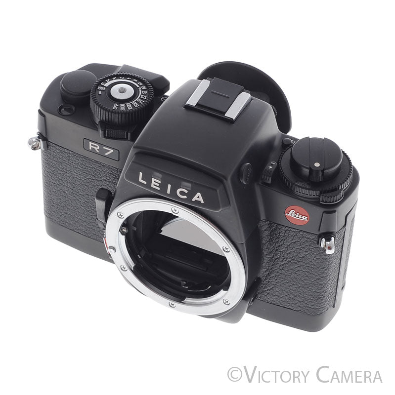 Leica R7 Black 35mm Film Camera Body [EXC+] - Victory Camera
