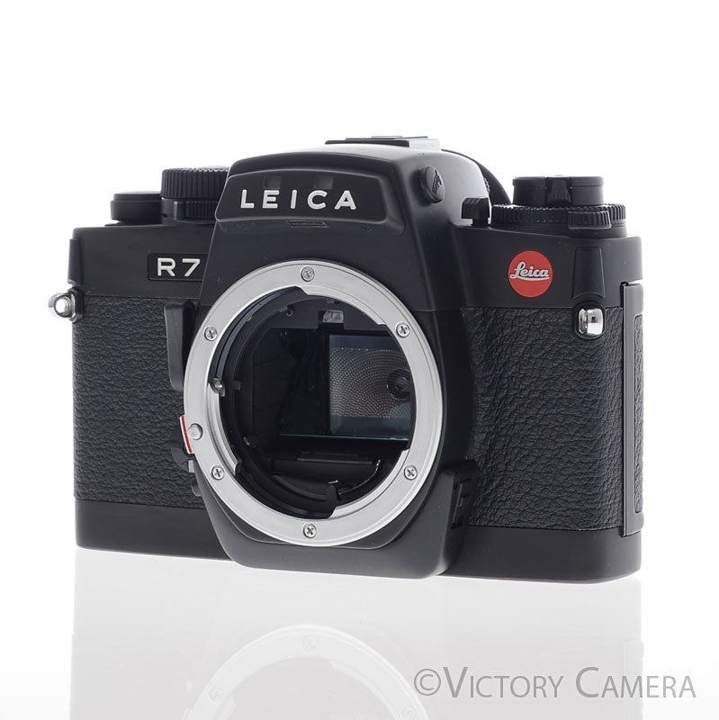 Leica R7 Black 35mm Film Camera Body [EXC+] - Victory Camera